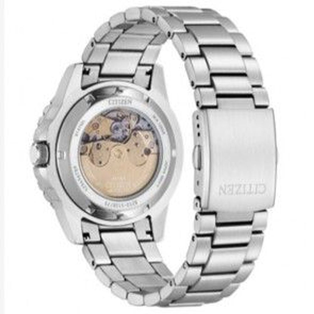 Citizen Automatic NJ0170-83X Silver Stainless Steel Sport Watch