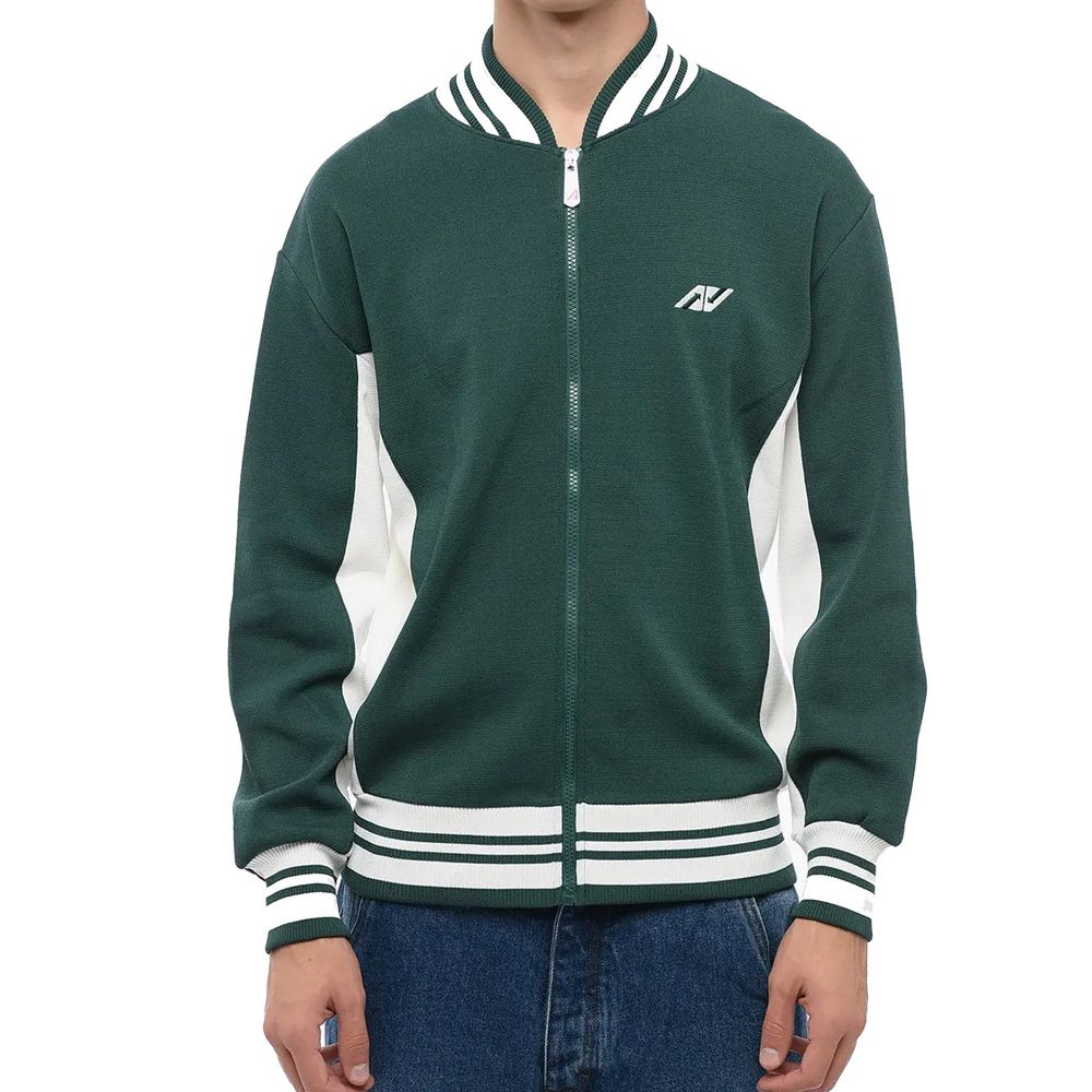Autry Bicolor Nylon Bomber Jacket for Men