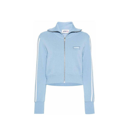 Autry Blue Nylon Cardigan for Women