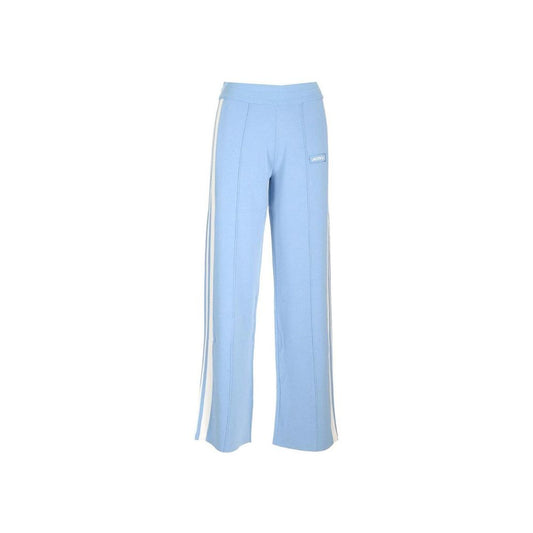 Autry Blue Nylon Athletic Pants for Women