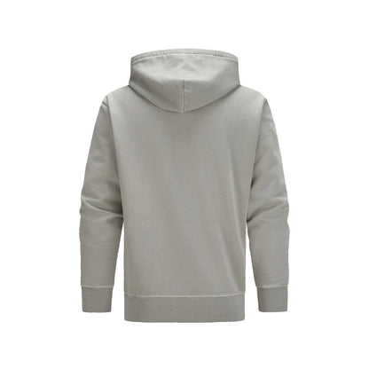 Autry Gray Cotton Hoodie for Men
