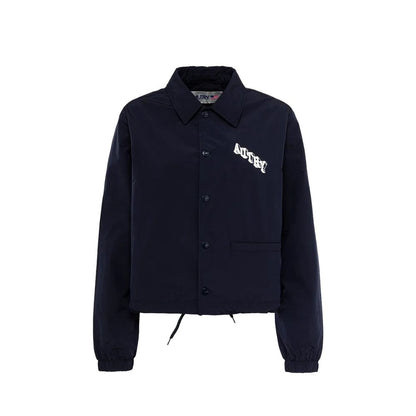 Autry Blue Polyester Shell Jacket for Women