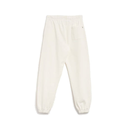Autry White Cotton Joggers for Women
