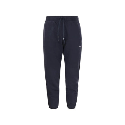 Autry Blue Cotton Joggers for Men