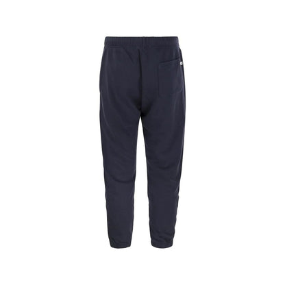 Autry Blue Cotton Joggers for Men