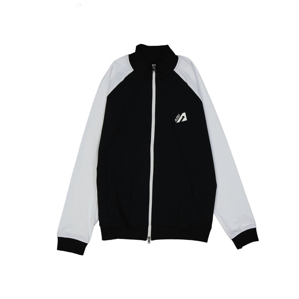 Autry Black Elastane Bomber Jacket