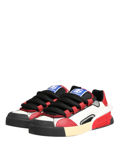 Dolce & Gabbana Preowned Multicolor Portofino Space Low-Top Sneakers - Authentic with Wear
