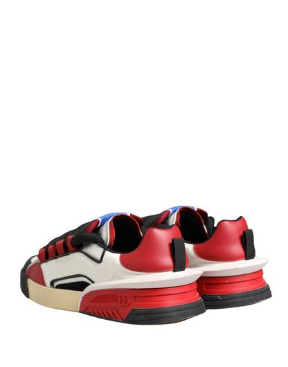 Dolce & Gabbana Preowned Multicolor Portofino Space Low-Top Sneakers - Authentic with Wear