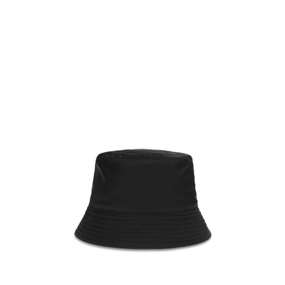 Prada Black Speedrock Re-Nylon Bucket Hat