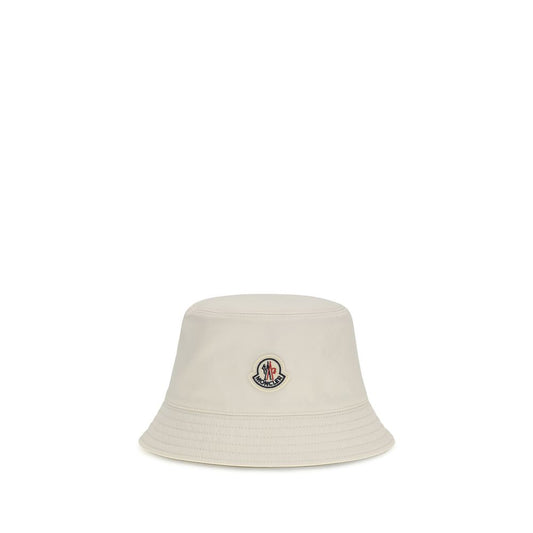 Moncler White Polyester Reversible Bucket Hat