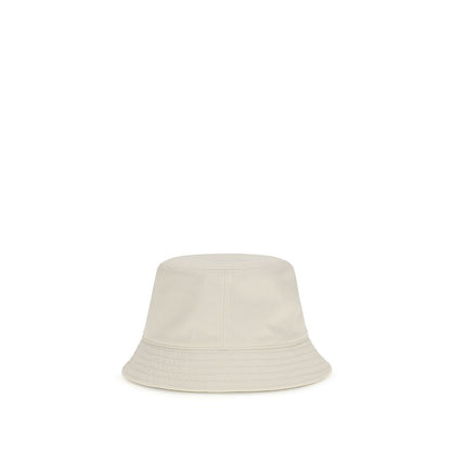 Moncler White Polyester Reversible Bucket Hat