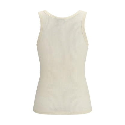 Forte_Forte Beige Fleece Wool Top