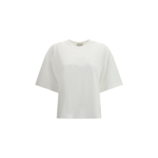 Forte_Forte Oversized White Cotton T-Shirt