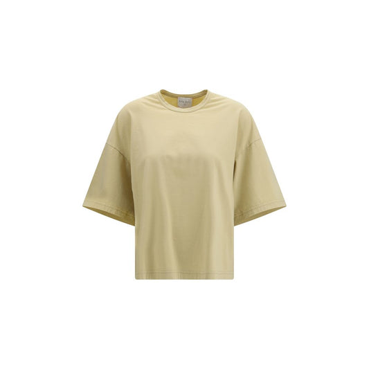 Forte_Forte Beige Organic Cotton T-Shirt