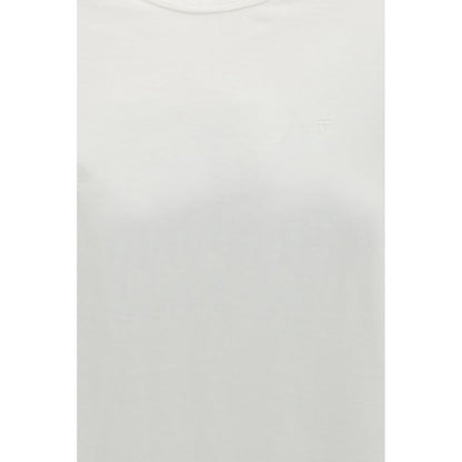 Forte_Forte Oversized White Cotton T-Shirt