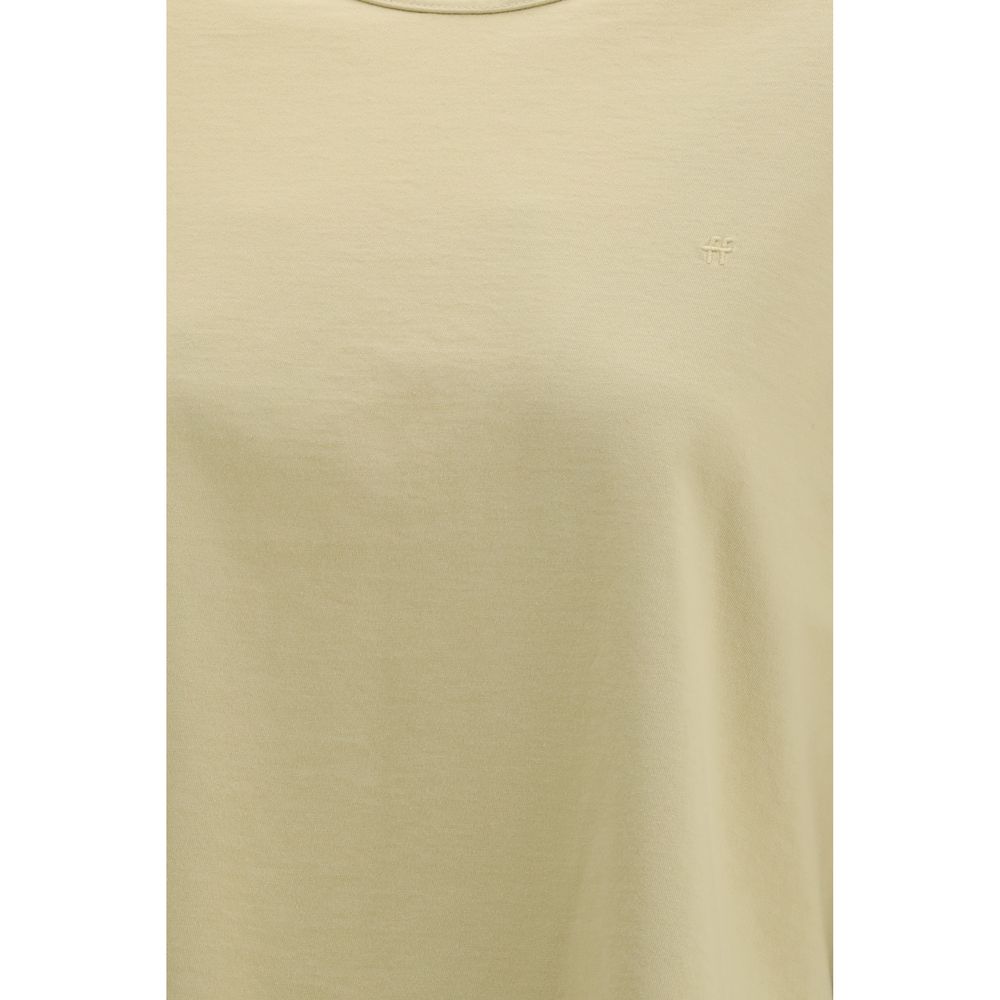 Forte_Forte Beige Organic Cotton T-Shirt
