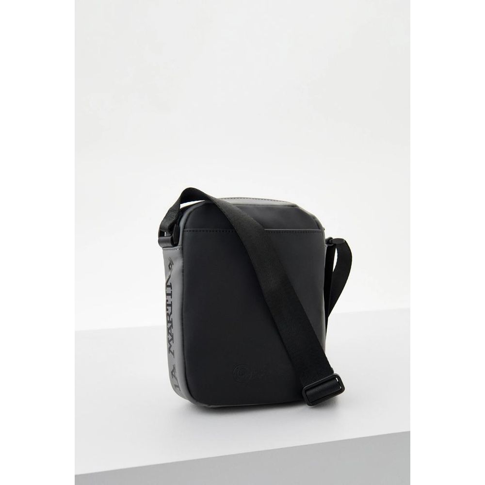 La Martina Bicolor Polyethylene Crossbody Bag in Khaki