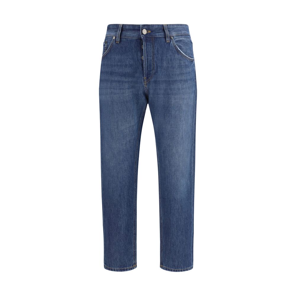 PT Torino Blue Cotton Jeans Denim - Modern Carrot-Fit Style