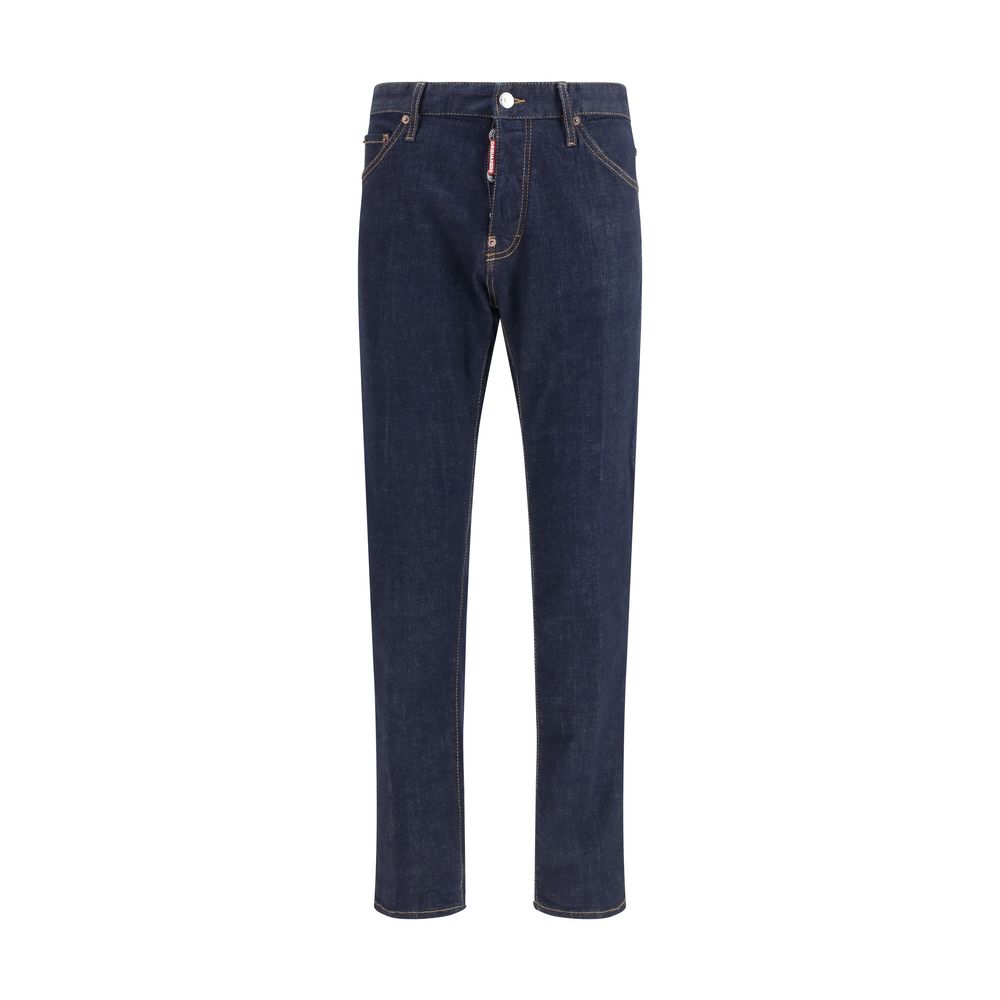 Dsquared² Blue Cotton Jeans Denim - Slim Fit