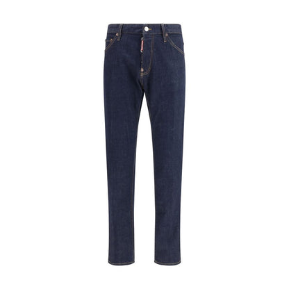 Dsquared² Blue Cotton Jeans Denim - Slim Fit