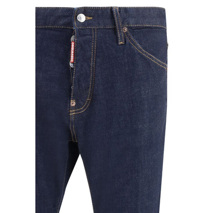 Dsquared² Blue Cotton Jeans Denim - Slim Fit