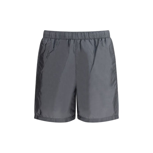 Prada Gray Re-Nylon Swim Shorts