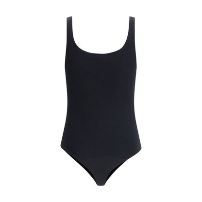 Wolford Black Cotton Jamaika Bodysuit