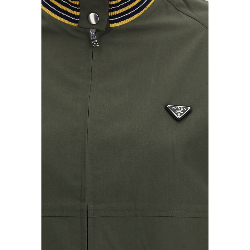 Prada Green Bomber Jacket