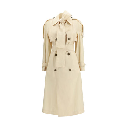 Burberry Trerose Beige Polyester Trench Coat