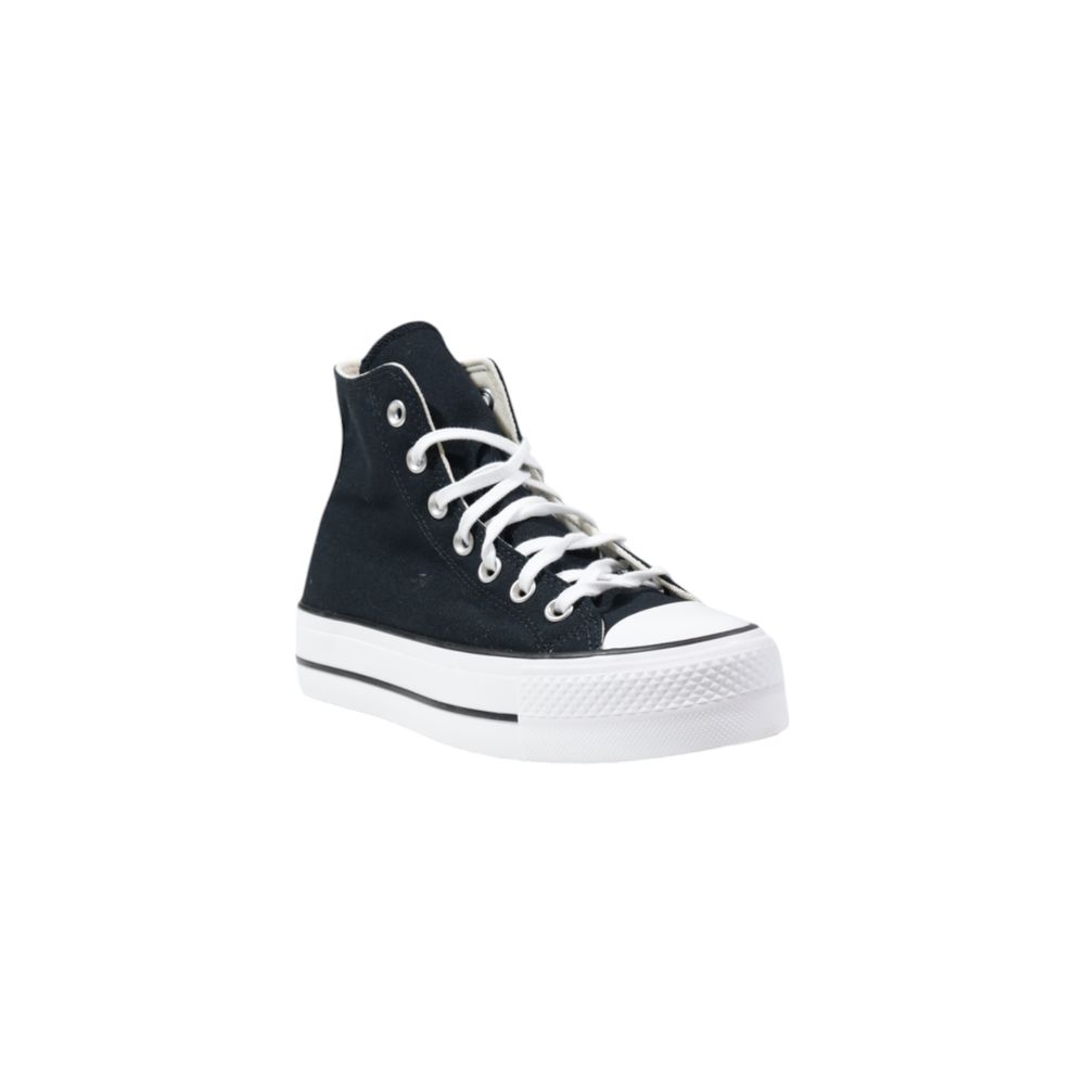 Converse Black Polyester High Top Sneakers