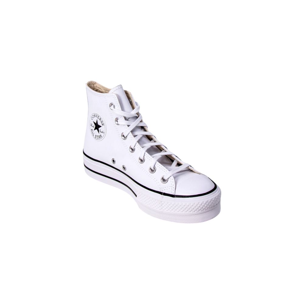 Converse CHUCK TAYLOR ALL STAR LIFT White Polyethylene Platform Sneakers