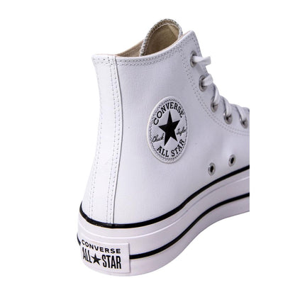 Converse CHUCK TAYLOR ALL STAR LIFT White Polyethylene Platform Sneakers