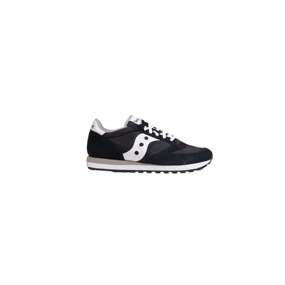 Saucony Black Suede Leather Low Top Sneakers