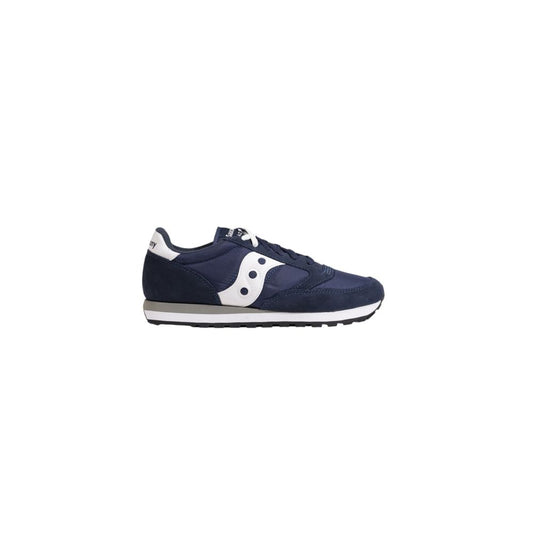Saucony JAZZ ORIGINAL Blue Suede Leather Low Top Sneakers