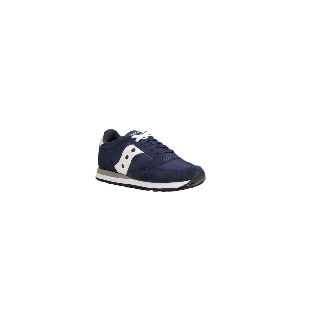 Saucony JAZZ ORIGINAL Blue Suede Leather Low Top Sneakers