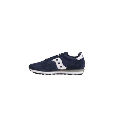 Saucony JAZZ ORIGINAL Blue Suede Leather Low Top Sneakers