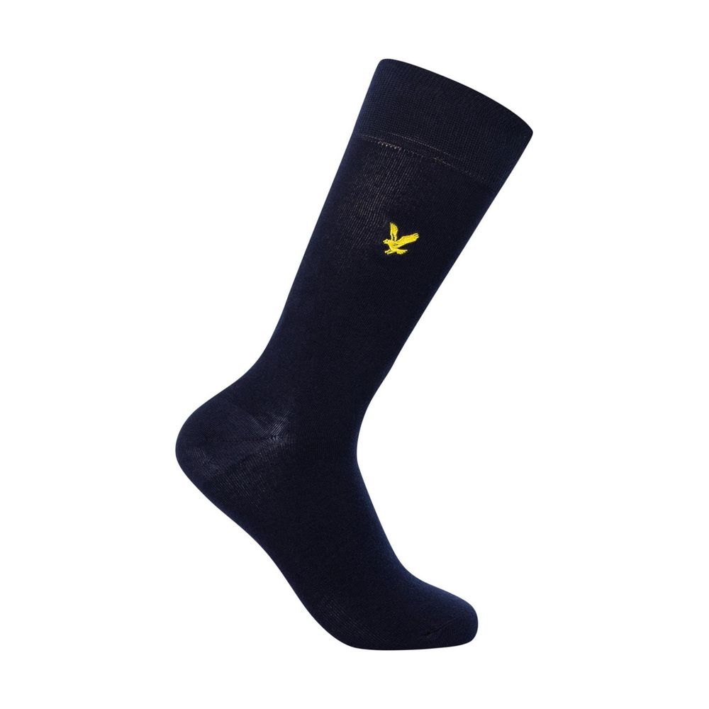 Lyle & Scott OTIS Bordeaux Cotton Boxers Set with Coordinated Socks