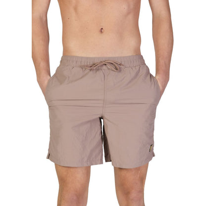 Lyle & Scott Beige Nylon Swim Shorts - SH1204V
