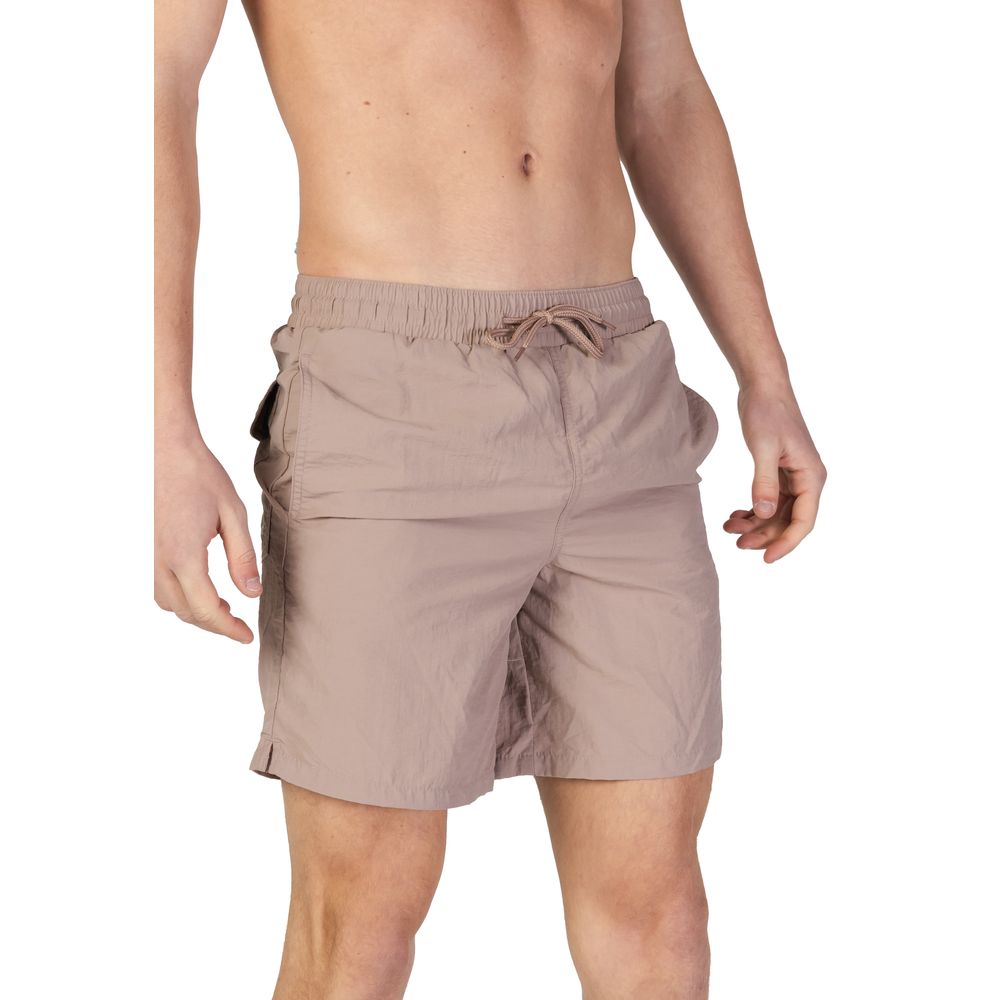 Lyle & Scott Beige Nylon Swim Shorts - SH1204V