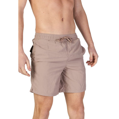 Lyle & Scott Beige Nylon Swim Shorts - SH1204V
