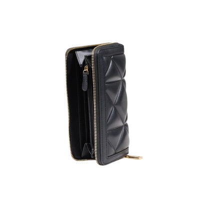 Love Moschino Black Faux Leather Wallet
