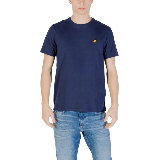 Lyle & Scott Blue Cotton Sportswear T-Shirt