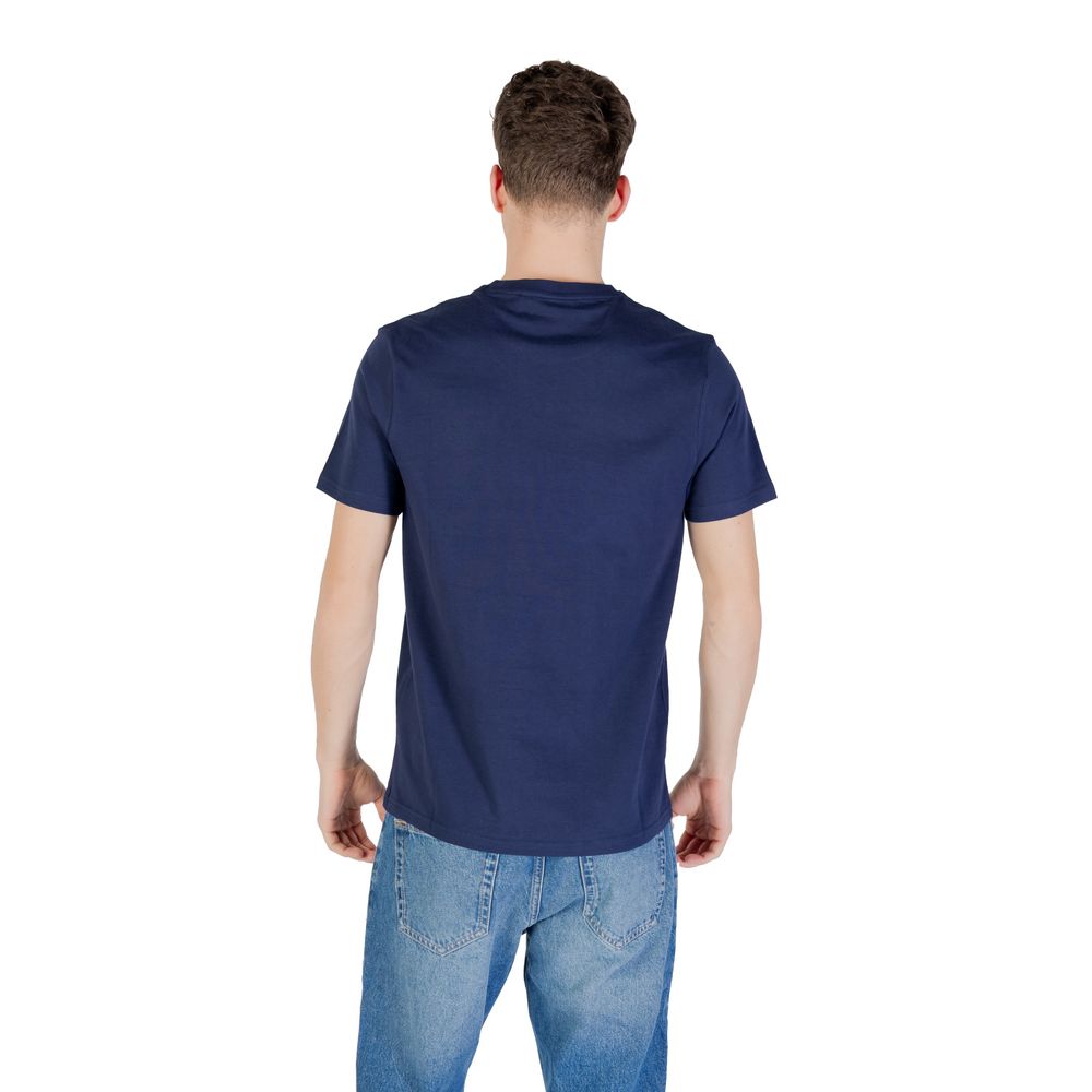 Lyle & Scott Blue Cotton Sportswear T-Shirt