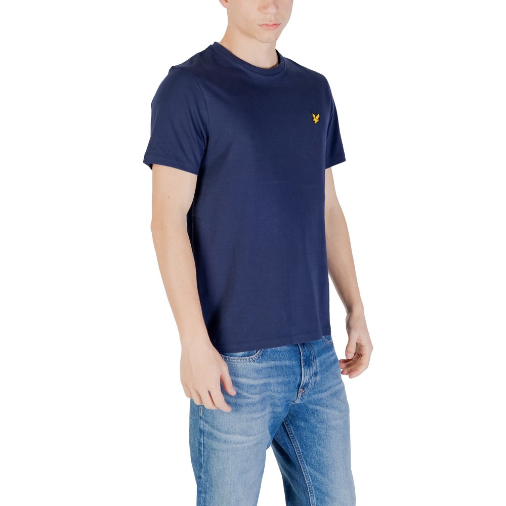 Lyle & Scott Blue Cotton Sportswear T-Shirt