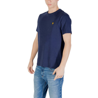 Lyle & Scott Blue Cotton Sportswear T-Shirt