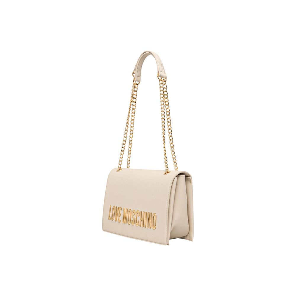 Love Moschino JC4192PP1 Beige Polyurethane Handbag