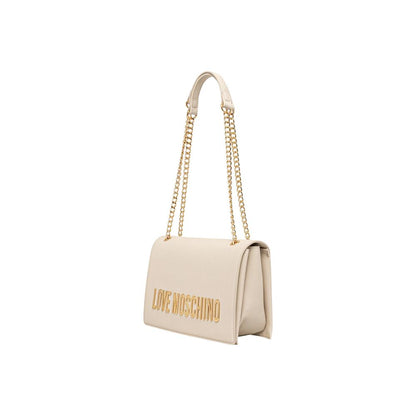 Love Moschino JC4192PP1 Beige Polyurethane Handbag