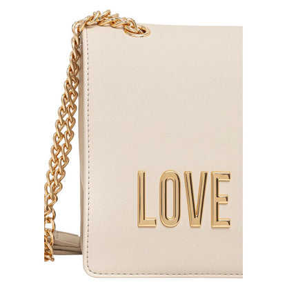 Love Moschino JC4192PP1 Beige Polyurethane Handbag