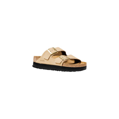 Birkenstock Arizona Flex Platform Beige Synthetic Sandals