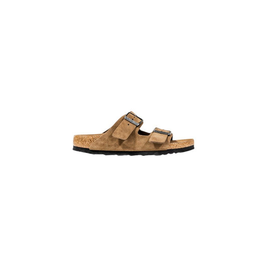 Birkenstock Arizona SFB Brown Suede Leather Sandals